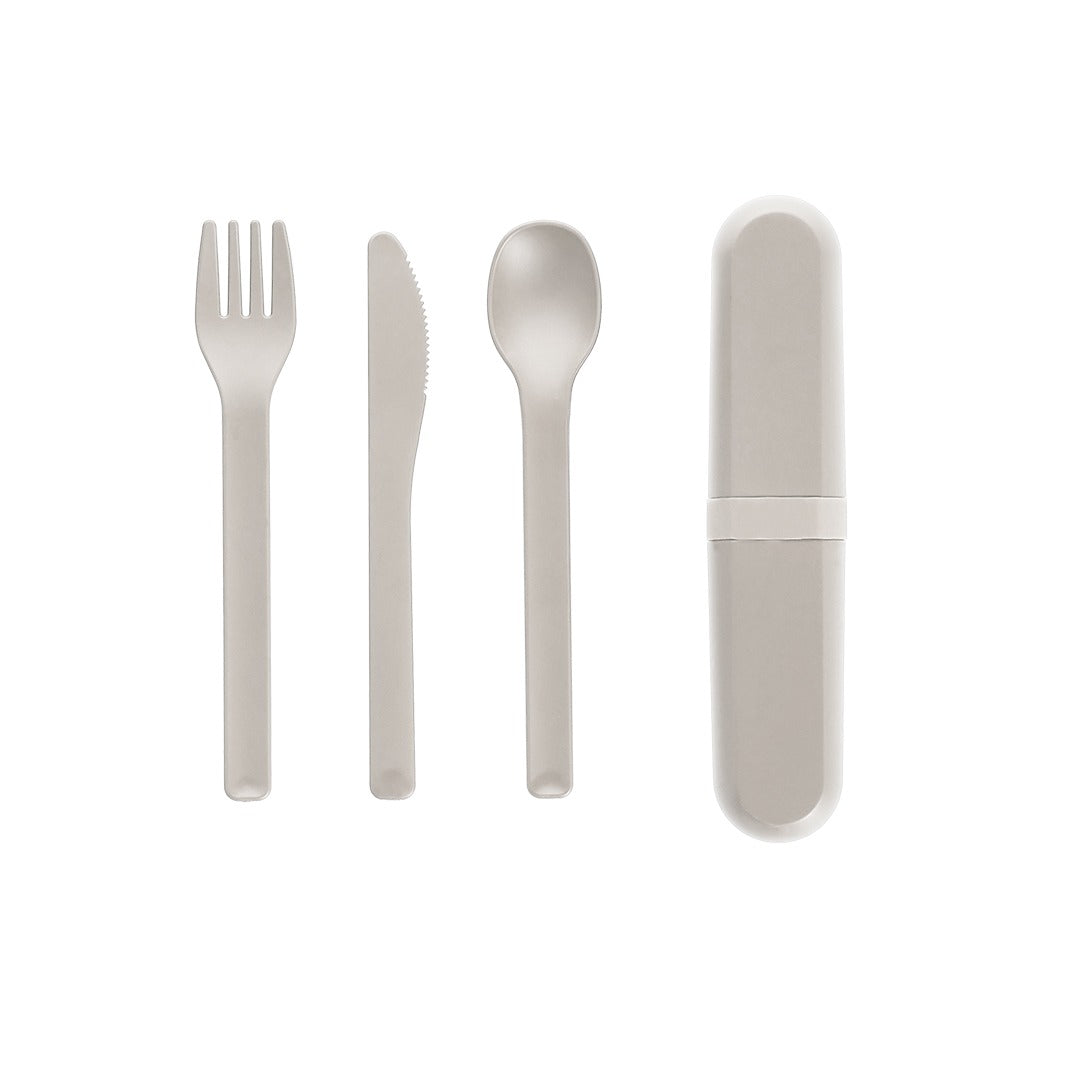 Set de couverts Toriah en PLA avec étui