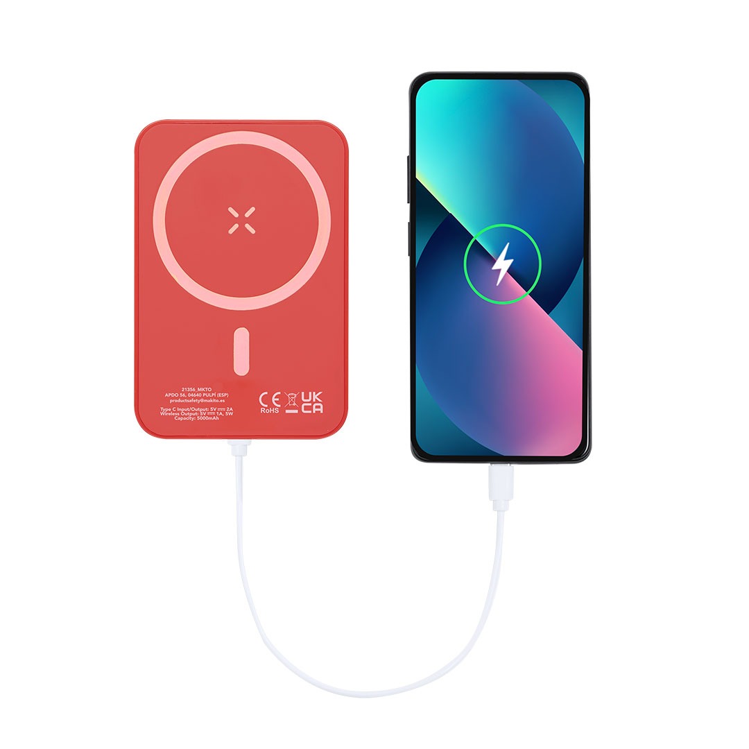 Batterie externe Tudelak 5000 mAh magnétique 5W